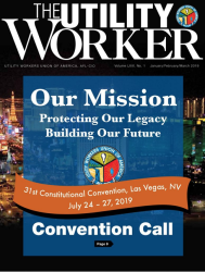 Utility Worker - January-March 2019
